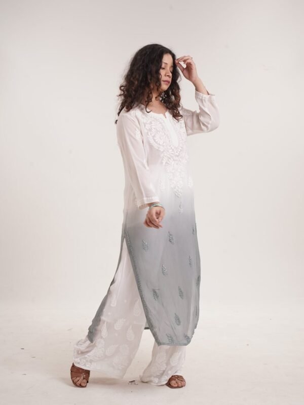 Viscose Set with Parallel — Ombre Slate & Ivory